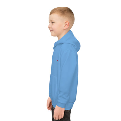 Adventure Awaits Blue Hoodie - Nature Explorer Kids Pullover