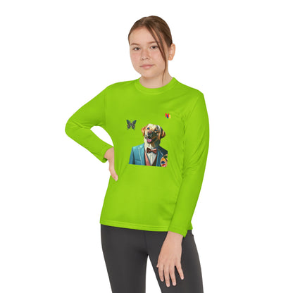Paws Claws Youth Dog-Themed Long Sleeve Tee - Fun Gift for Animal Lovers, Perfect for Everyday Wear