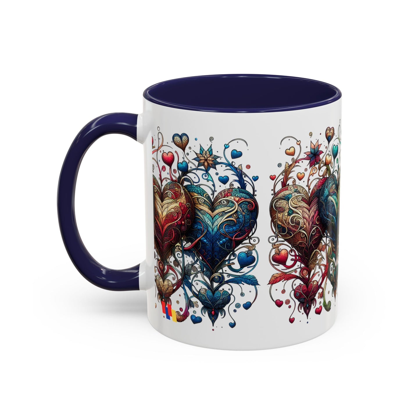 Romantic Heart Coffee Mug - Perfect for Coffee Lovers