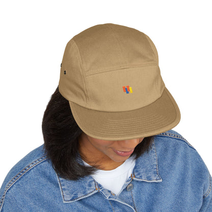 Premium 5-Panel Embroidered Cap - Trendy Streetwear Hat | Obay