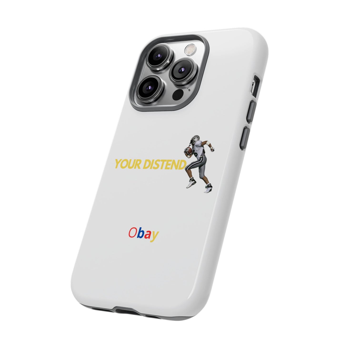 Athlete’s Edge Customizable Tough Phone Case - Durable Sports Design for iPhone, Perfect Personalized Gift for Sports Lovers