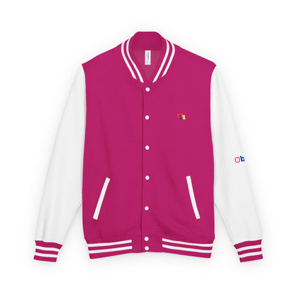 Premium Heavyweight Letterman Jacket - Vintage Athletic Style