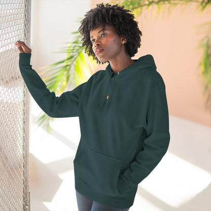 Obay Love Heart Fleece Hoodie - Cozy Winter Comfort