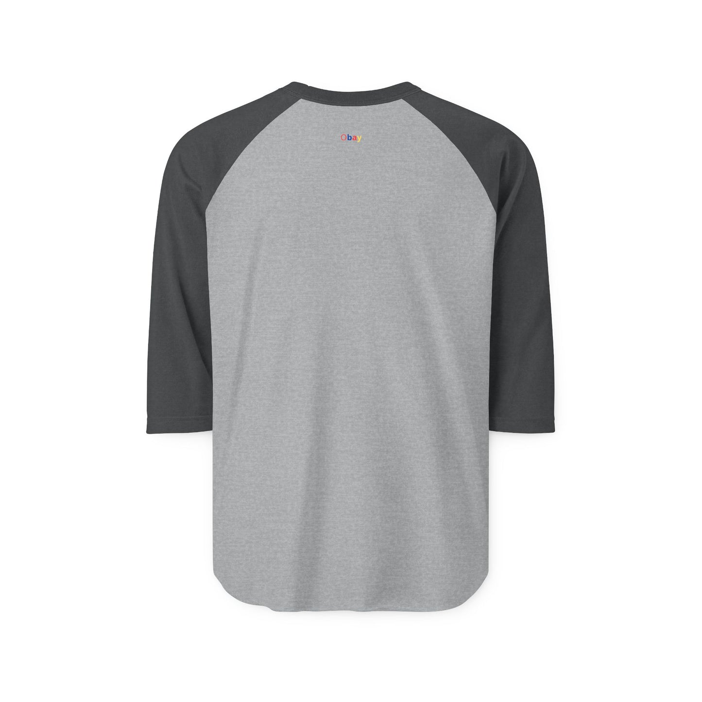 Obay Ultra-Soft Raglan Tee - Unisex Three-Quarter Sleeve Baseball Shirt