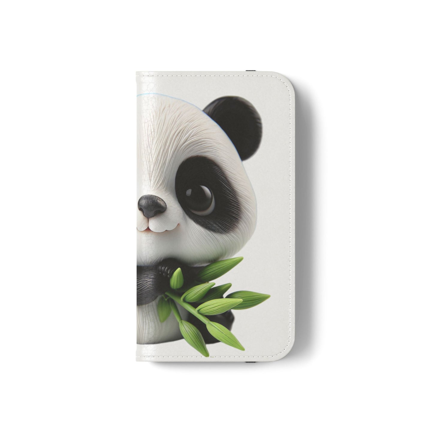 PandaPal Cute Panda Flip Case - Stylish Protection for Kids' Phones, Perfect Gift for Animal Lovers