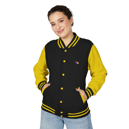 Premium Heavyweight Letterman Jacket - Vintage Athletic Style