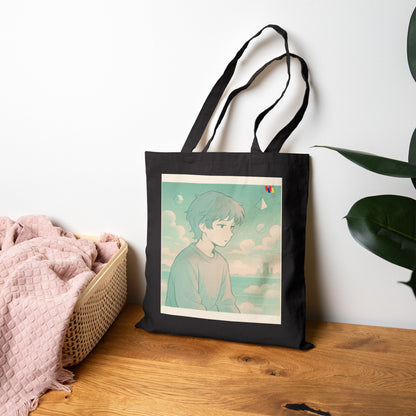 Premium Cotton Canvas Tote Bag - Eco-Friendly Reusable Shopping Bag