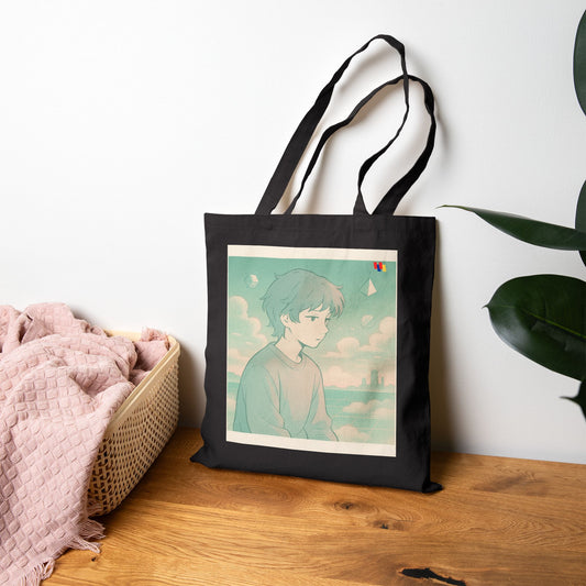 Premium Cotton Canvas Tote Bag - Eco-Friendly Reusable Shopping Bag