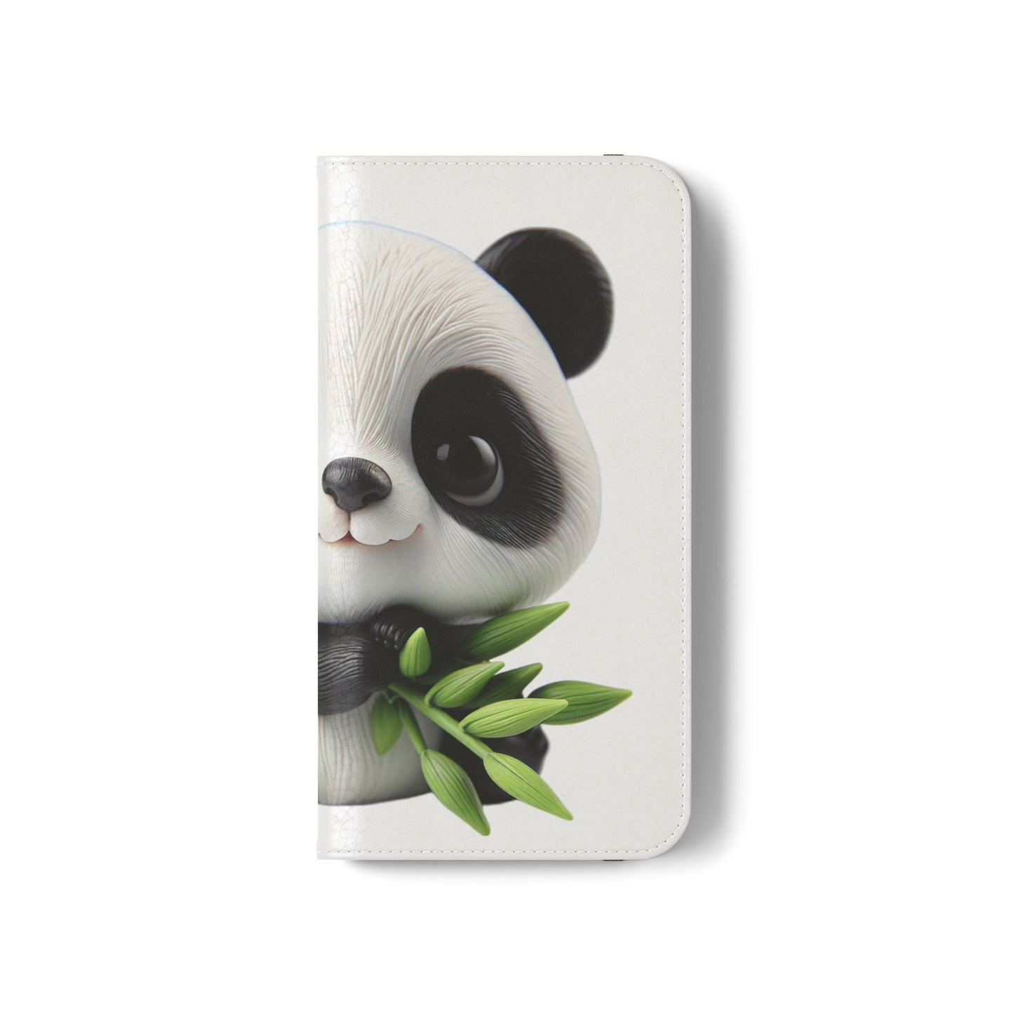 PandaPal Cute Panda Flip Case - Stylish Protection for Kids' Phones, Perfect Gift for Animal Lovers
