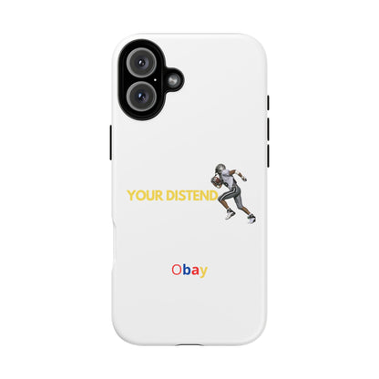 Athlete’s Edge Customizable Tough Phone Case - Durable Sports Design for iPhone, Perfect Personalized Gift for Sports Lovers