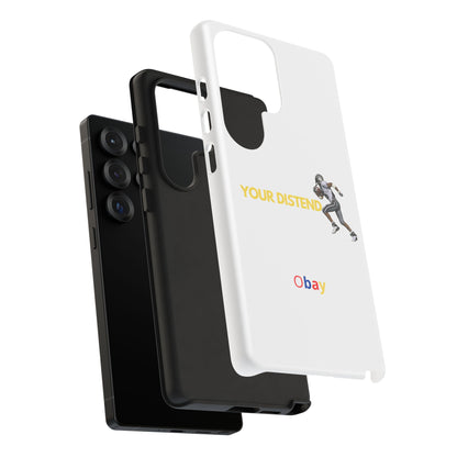 Athlete’s Edge Customizable Tough Phone Case - Durable Sports Design for iPhone, Perfect Personalized Gift for Sports Lovers