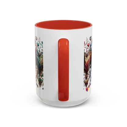 Romantic Heart Coffee Mug - Perfect for Coffee Lovers