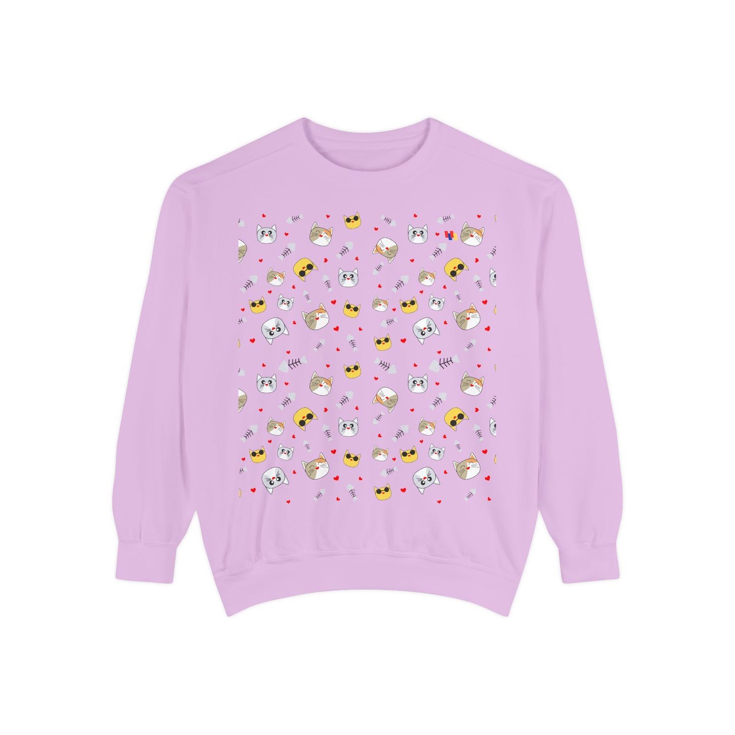 Adorable Cat Lover's Dream Sweatshirt - Ultra-Soft Garment-Dyed Comfort