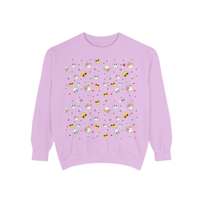 Adorable Cat Lover's Dream Sweatshirt - Ultra-Soft Garment-Dyed Comfort