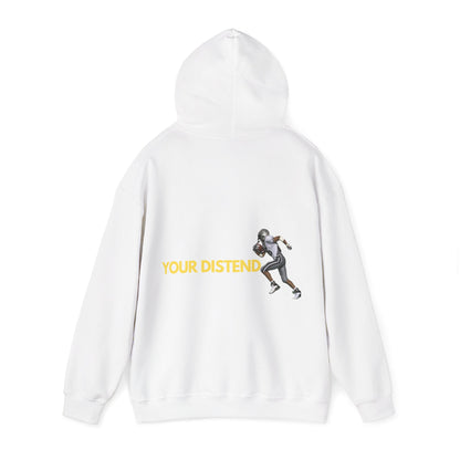 Athlete’s Edge Unisex Hooded Sweatshirt - Bold Graphic Design for Sports Lovers, Cozy Fit for Ultimate Comfort