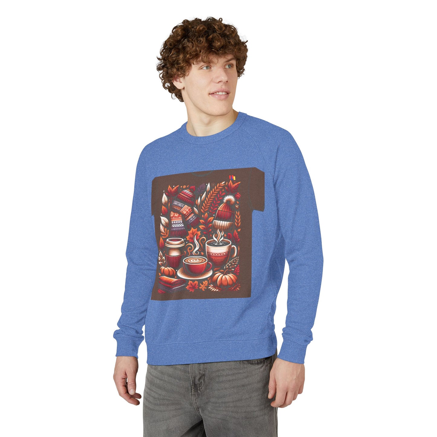 Cozy Crewneck Sweatshirt - Unisex French Terry, Perfect for All-Season Comfort & Casual Style