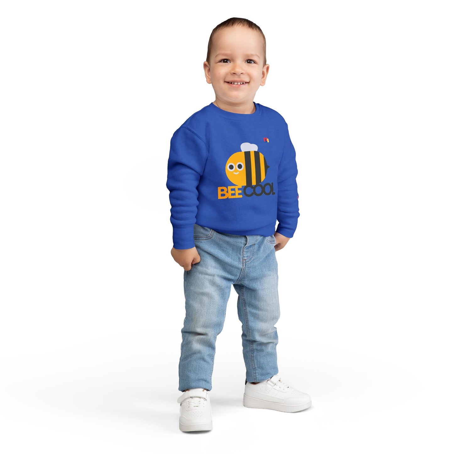 Buzz-Worthy Bee Toddler Sweatshirt - Adorable & Cozy Kids Fashion