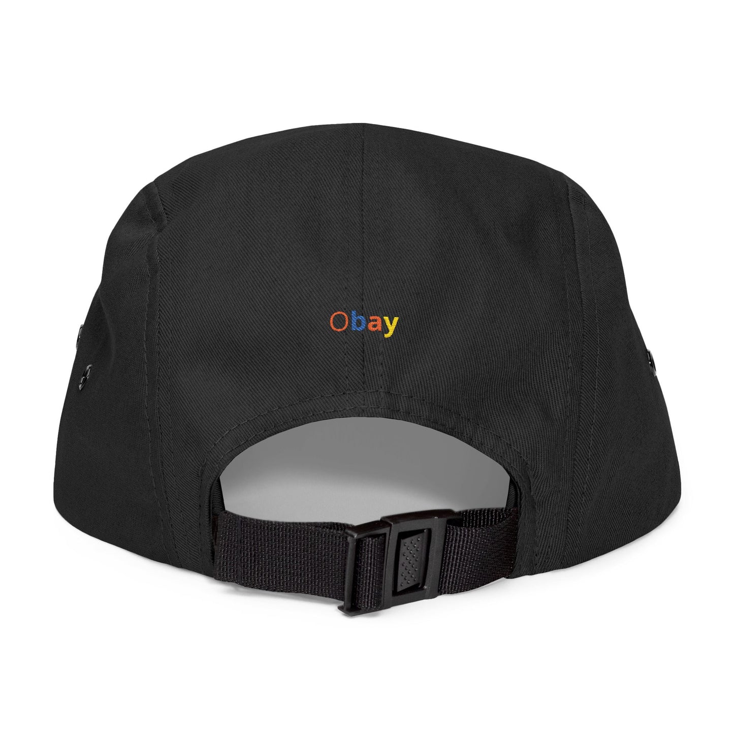 Premium 5-Panel Embroidered Cap - Trendy Streetwear Hat | Obay
