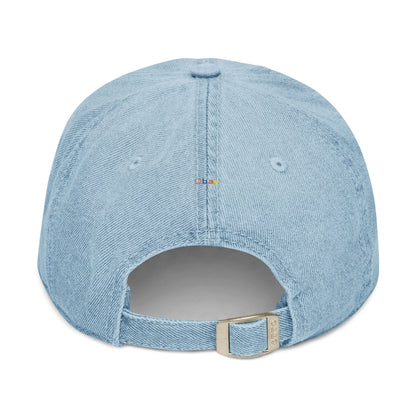 Stellar Threads Embroidered Denim Hat | Unique Outdoor Accessory for Everyday Style