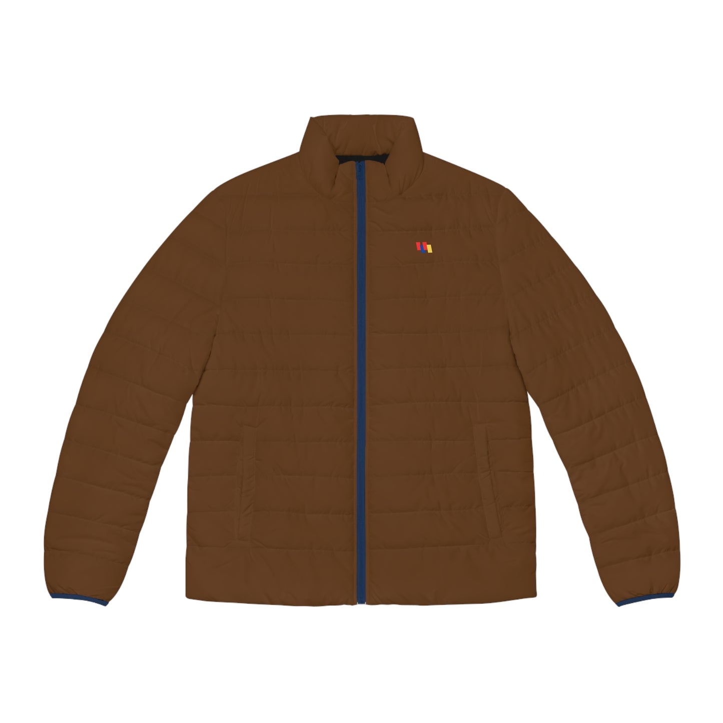 Stylish Men's Puffer Jacket - Cozy & Versatile Winter Essential for Hiking, Casual Outings