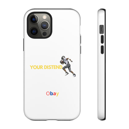 Athlete’s Edge Customizable Tough Phone Case - Durable Sports Design for iPhone, Perfect Personalized Gift for Sports Lovers