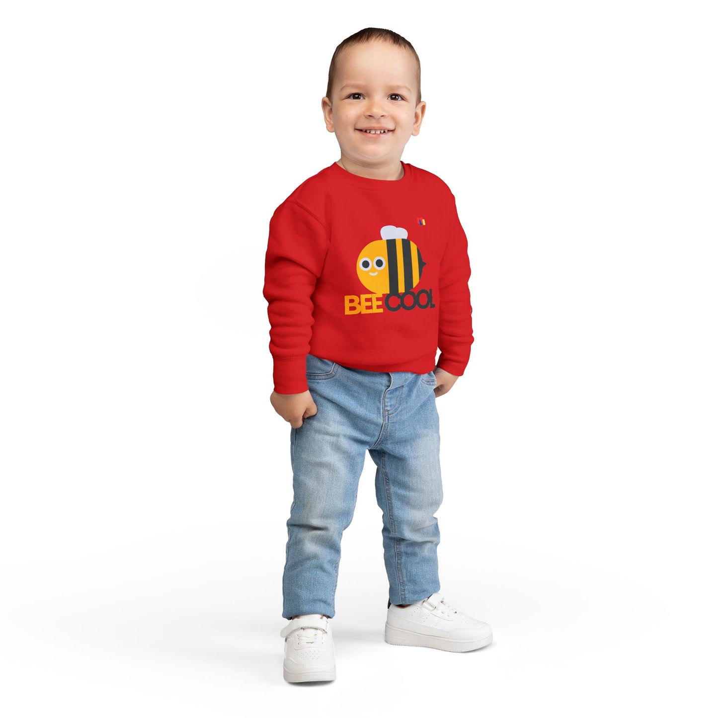 Buzz-Worthy Bee Toddler Sweatshirt - Adorable & Cozy Kids Fashion