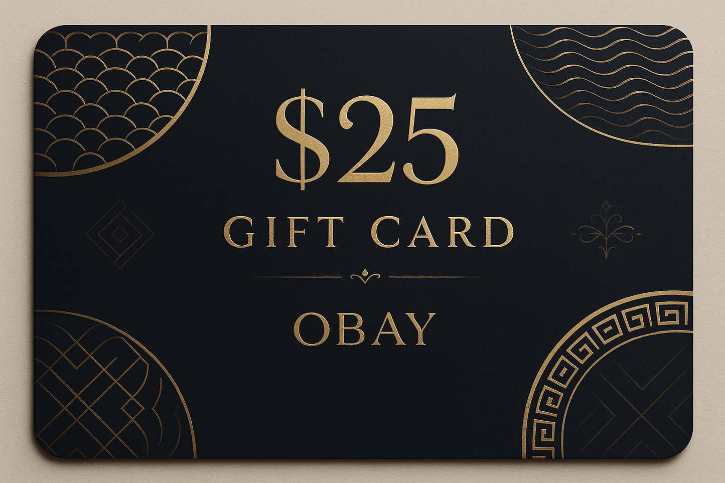 25 Dollar Gift Card