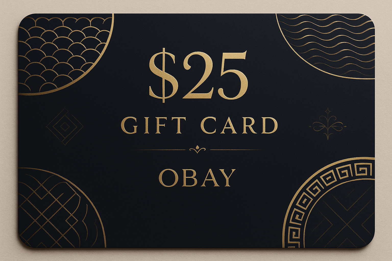 25 Dollar Gift Card