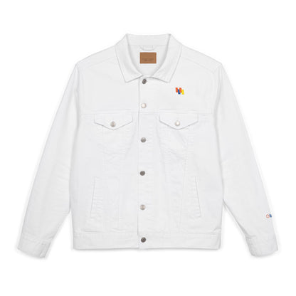 Premium Embroidered Denim Jacket - Unisex Streetwear Essential