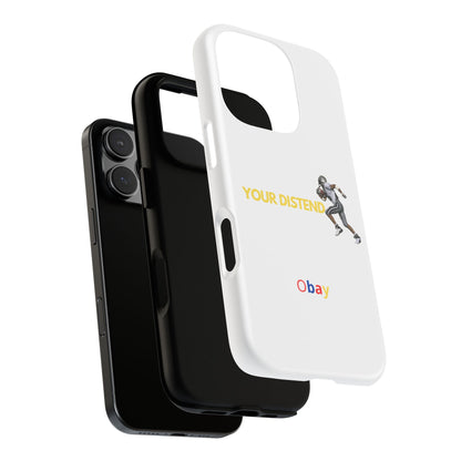 Athlete’s Edge Customizable Tough Phone Case - Durable Sports Design for iPhone, Perfect Personalized Gift for Sports Lovers