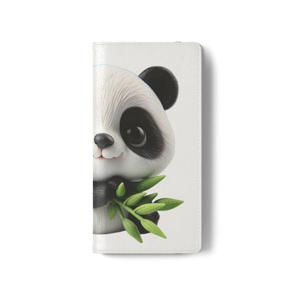 PandaPal Cute Panda Flip Case - Stylish Protection for Kids' Phones, Perfect Gift for Animal Lovers