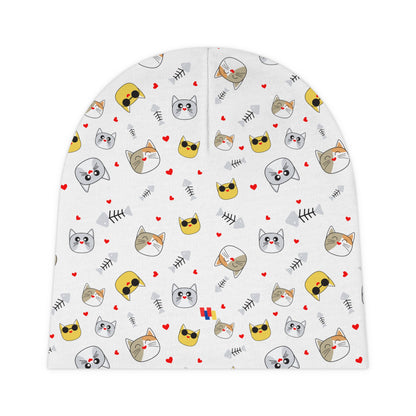 Adorable Animal Print Baby Beanie - Perfect Gift for Little Ones!