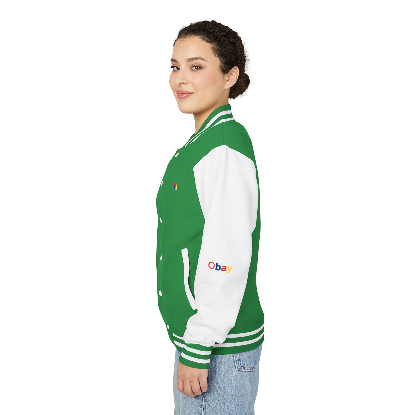 Premium Heavyweight Letterman Jacket - Vintage Athletic Style