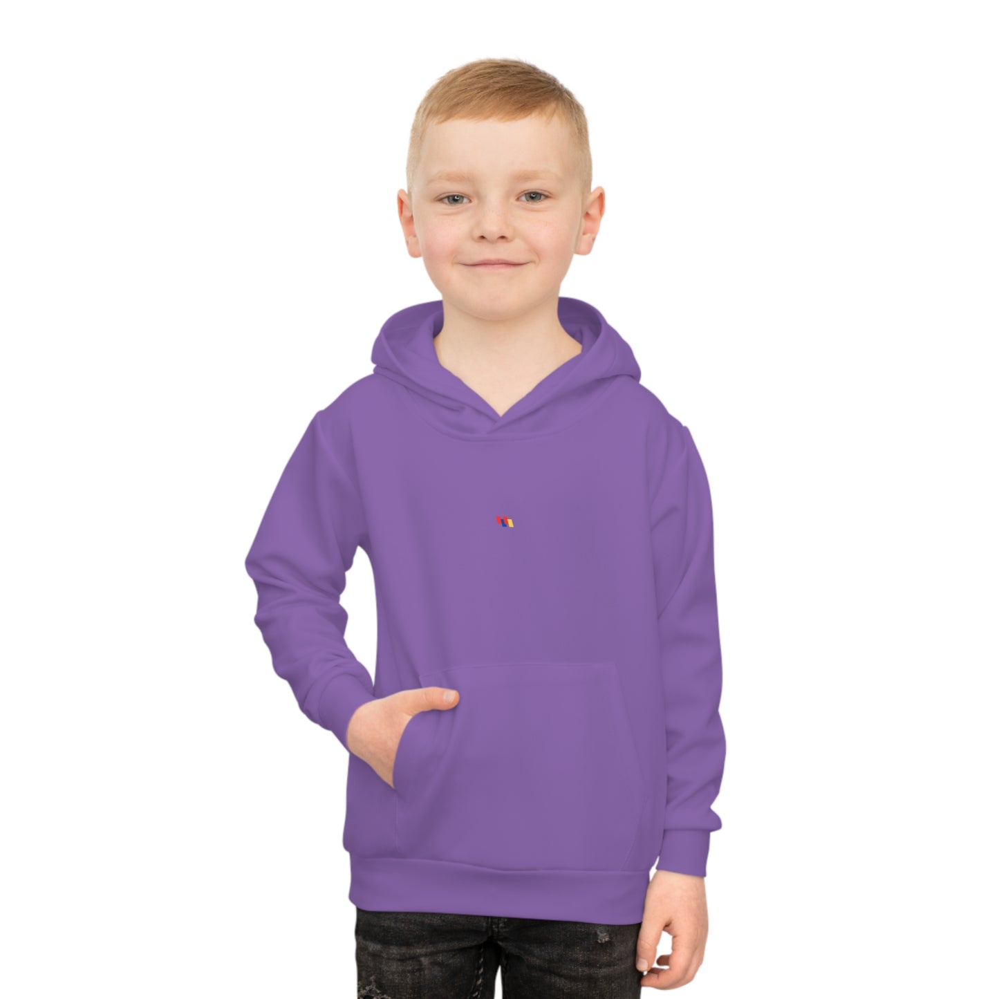 Vibrant Purple Kids Adventure Hoodie - Ultra-Soft Comfort