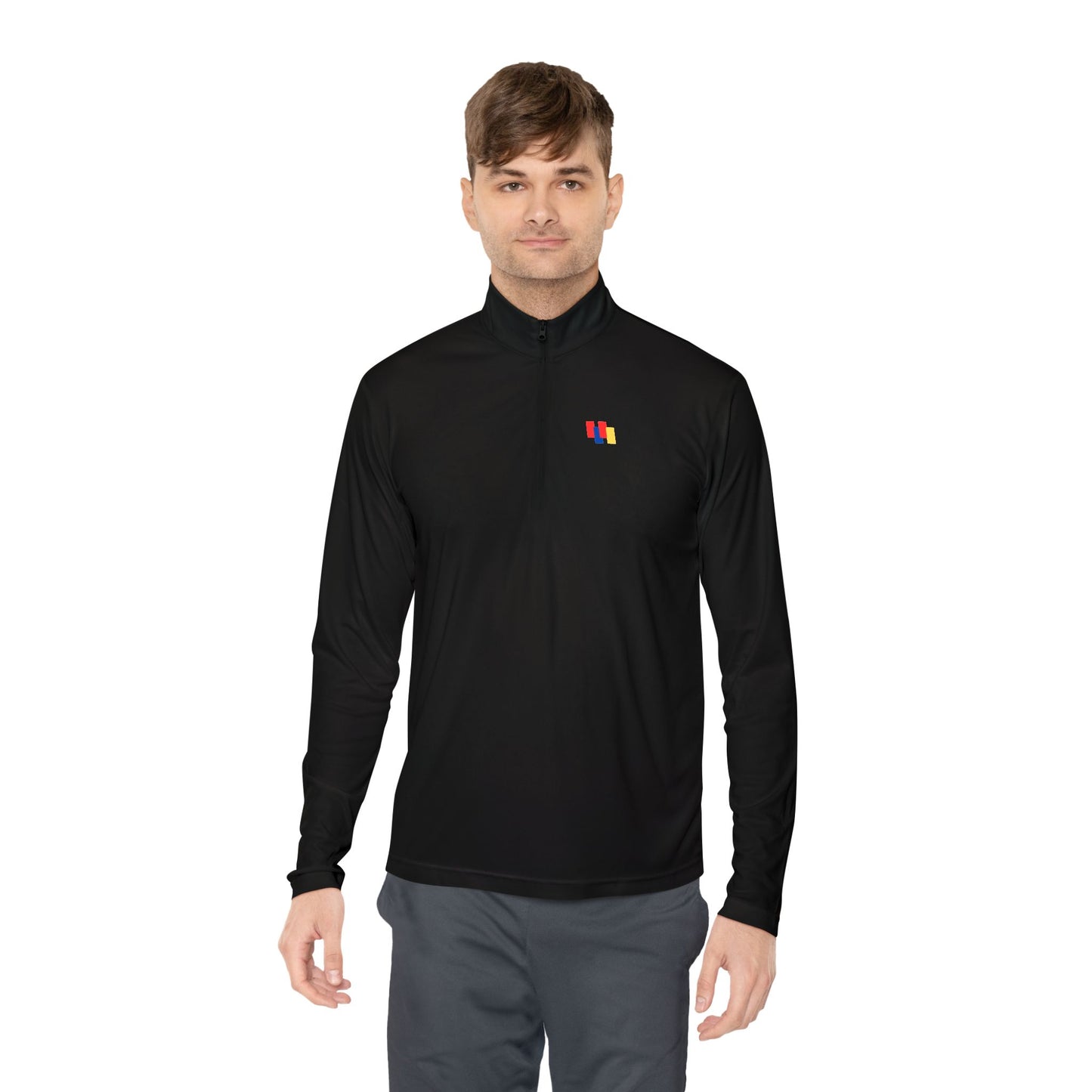 CozyGear Unisex Quarter-Zip Pullover | Lightweight, Versatile Layering for Casual Outings, Sports & Gifting