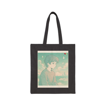 Premium Cotton Canvas Tote Bag - Eco-Friendly Reusable Shopping Bag