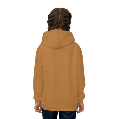 Adventure Brown Kids Hoodie - Cozy Explorer Pullover