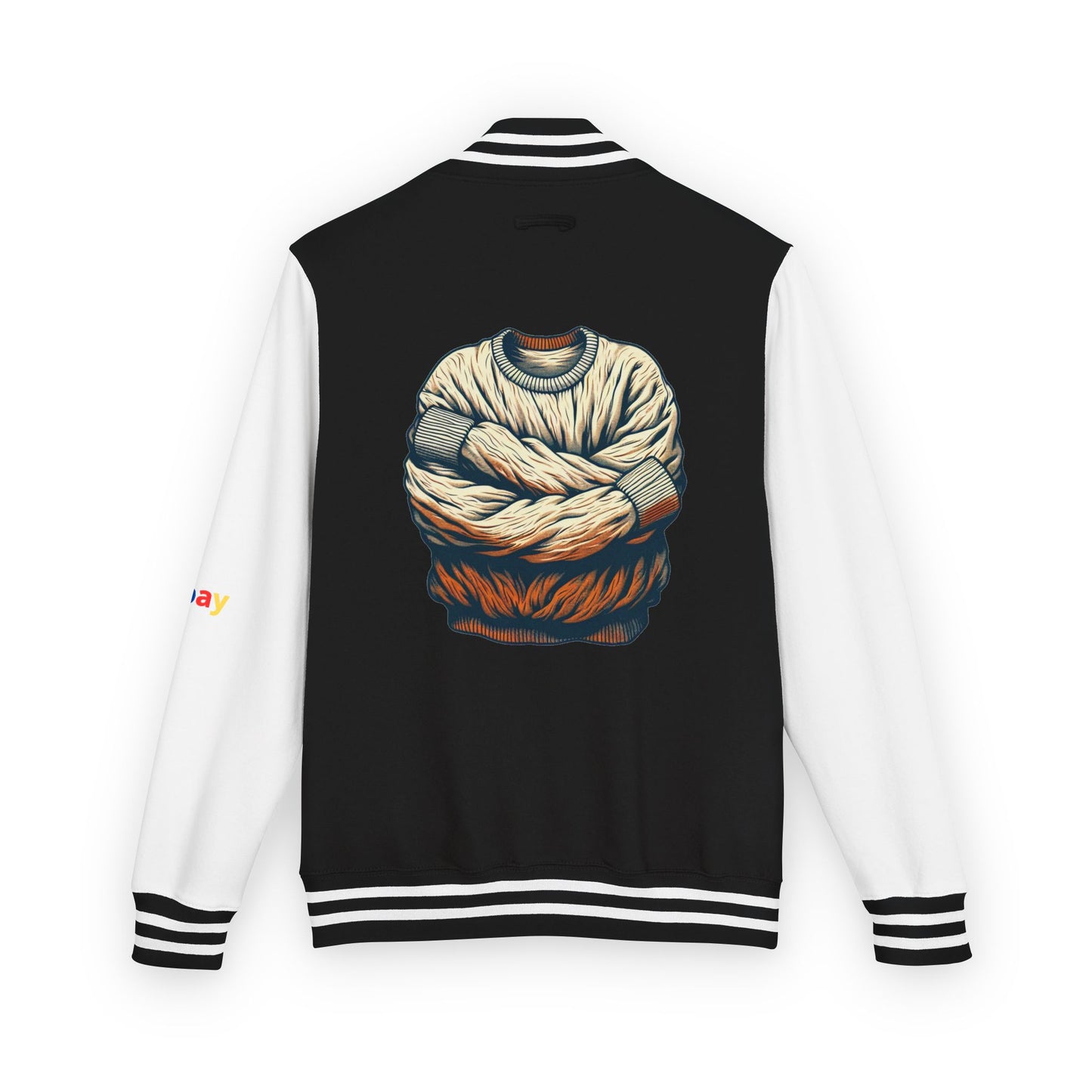 Premium Heavyweight Letterman Jacket - Vintage Athletic Style