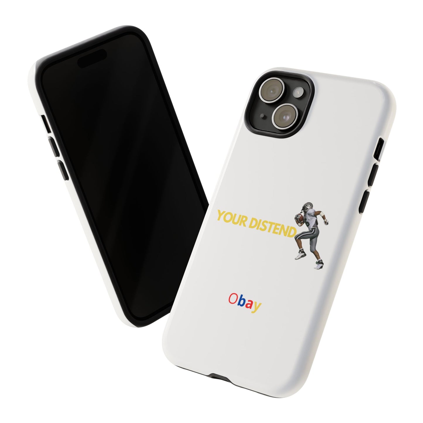 Athlete’s Edge Customizable Tough Phone Case - Durable Sports Design for iPhone, Perfect Personalized Gift for Sports Lovers