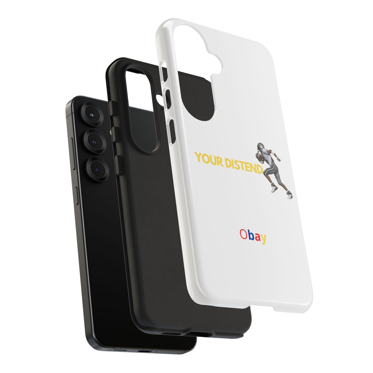 Athlete’s Edge Customizable Tough Phone Case - Durable Sports Design for iPhone, Perfect Personalized Gift for Sports Lovers