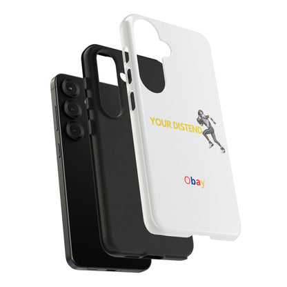 Athlete’s Edge Customizable Tough Phone Case - Durable Sports Design for iPhone, Perfect Personalized Gift for Sports Lovers