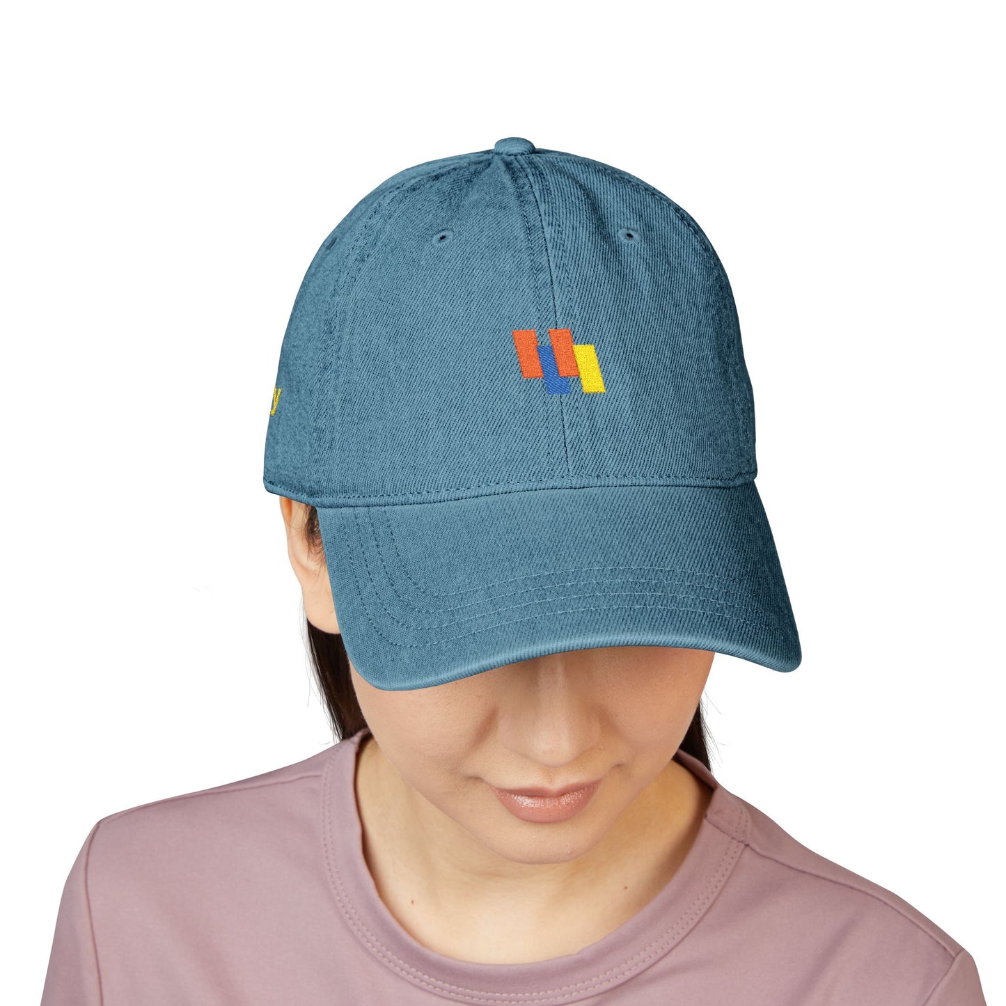 Stellar Threads Embroidered Denim Hat | Unique Outdoor Accessory for Everyday Style