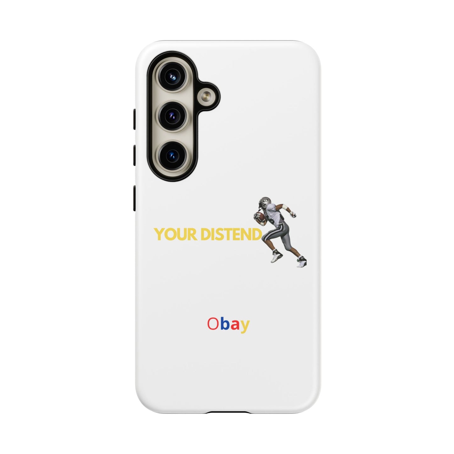 Athlete’s Edge Customizable Tough Phone Case - Durable Sports Design for iPhone, Perfect Personalized Gift for Sports Lovers