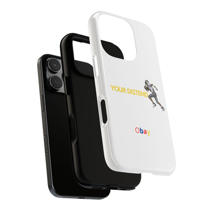 Athlete’s Edge Customizable Tough Phone Case - Durable Sports Design for iPhone, Perfect Personalized Gift for Sports Lovers