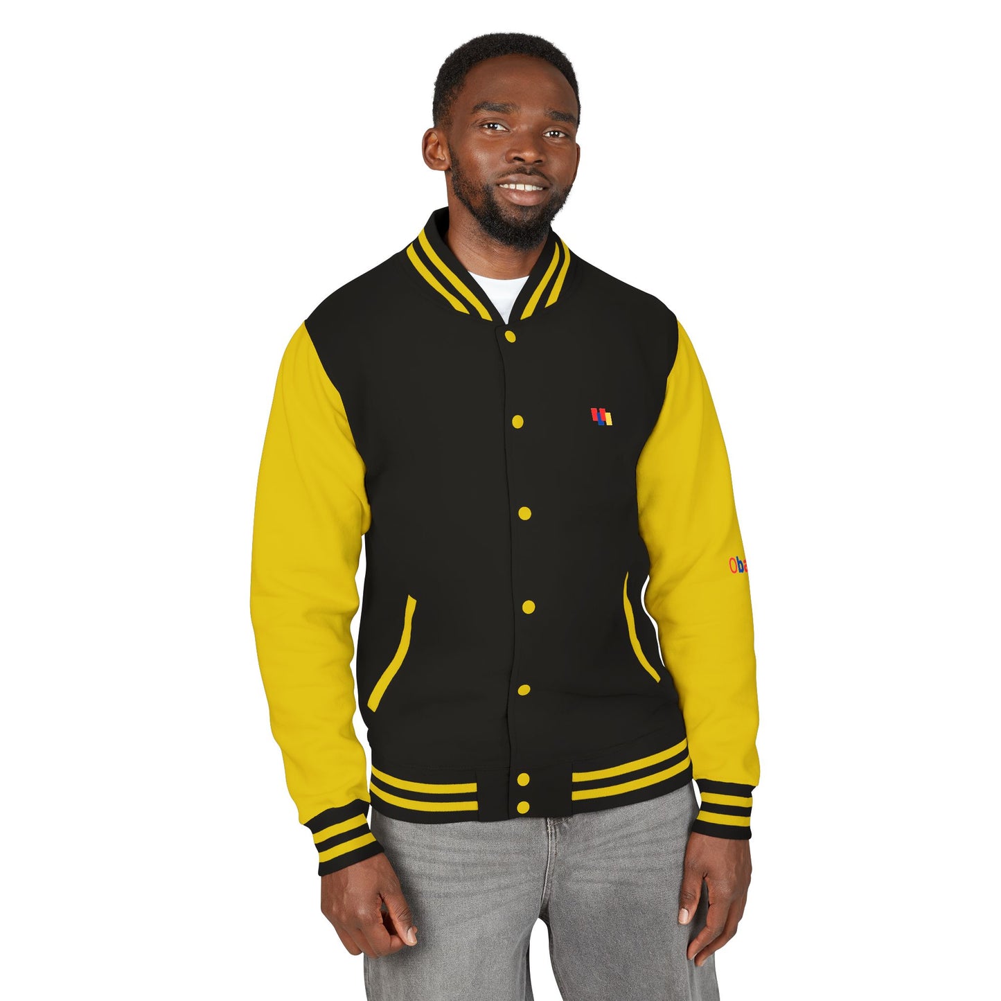 Premium Heavyweight Letterman Jacket - Vintage Athletic Style