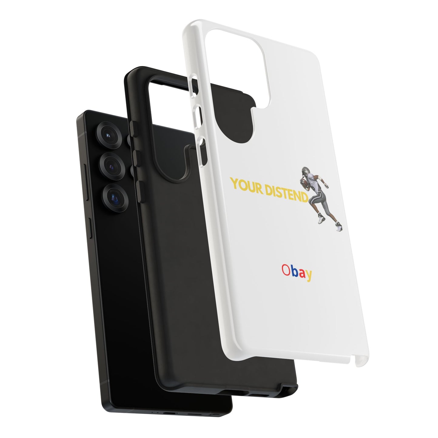Athlete’s Edge Customizable Tough Phone Case - Durable Sports Design for iPhone, Perfect Personalized Gift for Sports Lovers