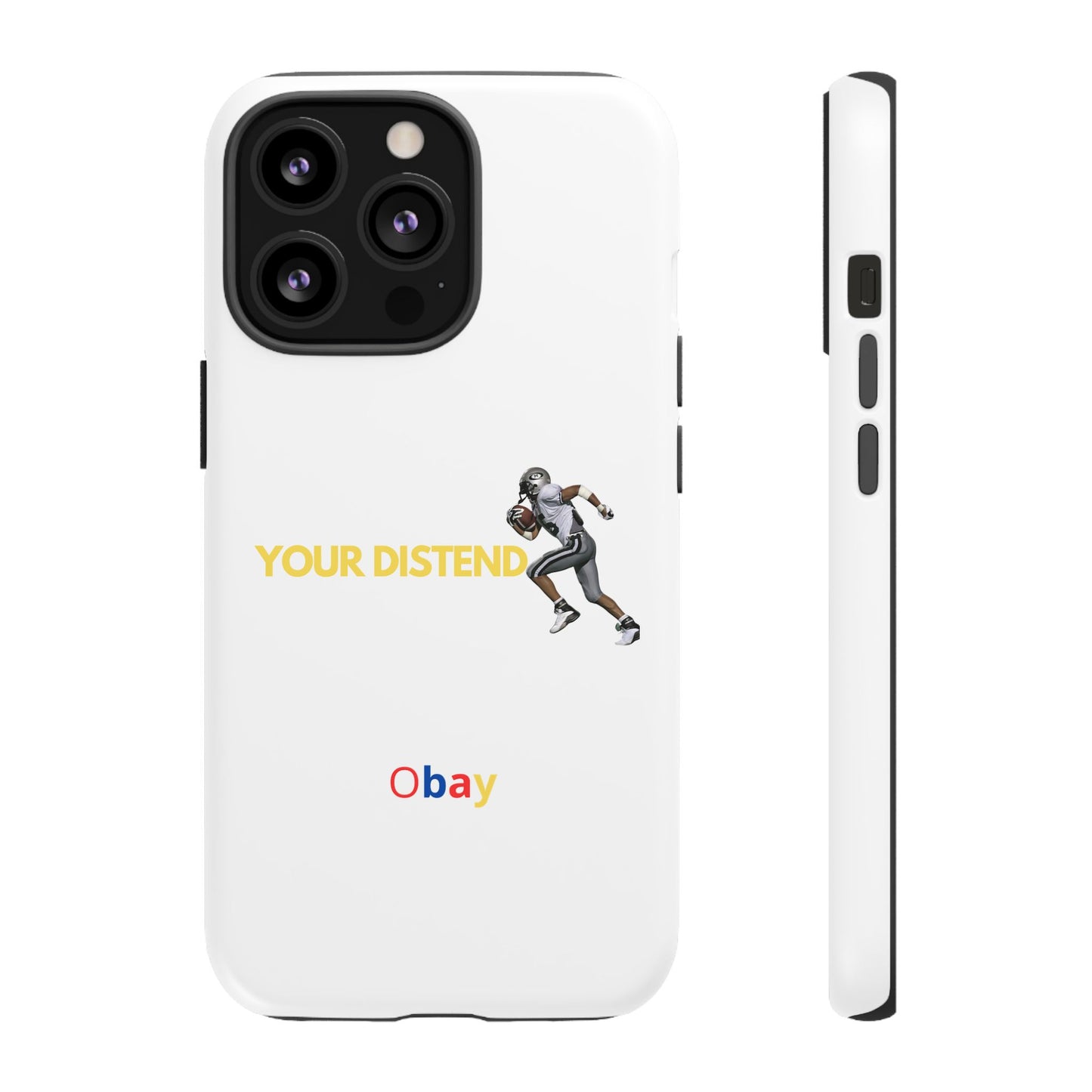 Athlete’s Edge Customizable Tough Phone Case - Durable Sports Design for iPhone, Perfect Personalized Gift for Sports Lovers