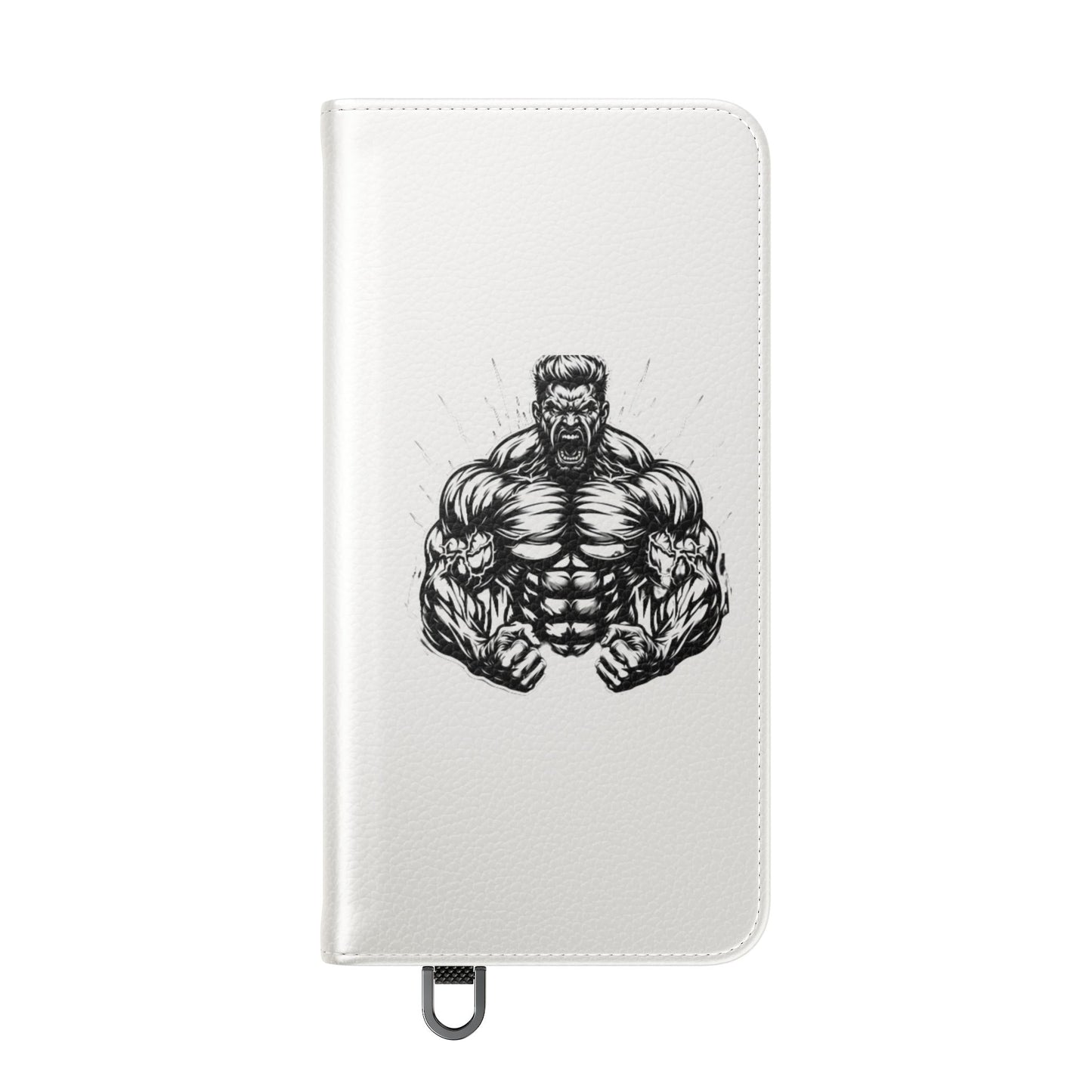 Champion's Motivational iPhone Flip Case | Inspirational Quote Phone Accessory for Fitness Enthusiasts