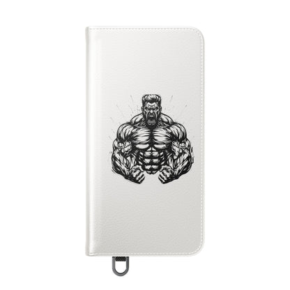 Champion's Motivational iPhone Flip Case | Inspirational Quote Phone Accessory for Fitness Enthusiasts