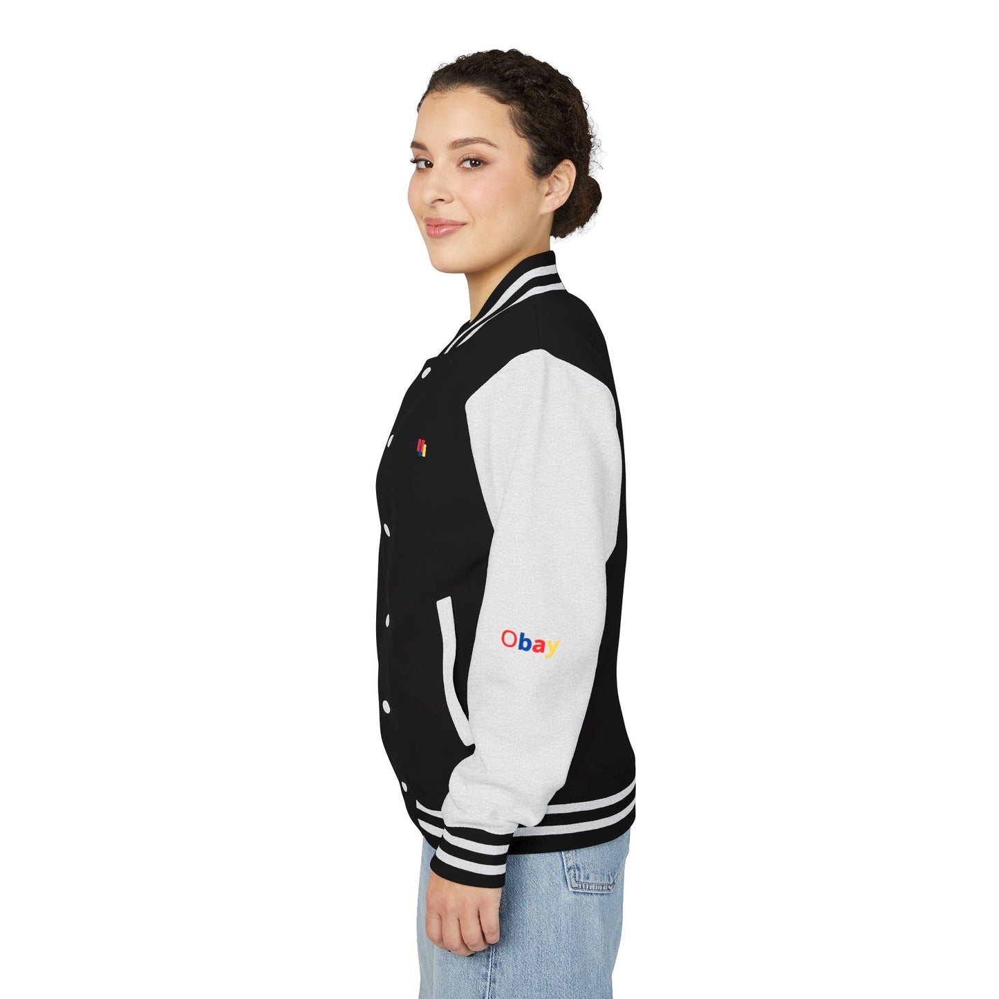 Premium Heavyweight Letterman Jacket - Vintage Athletic Style